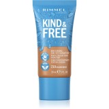 Rimmel Kind &amp; Free machiaj ușor de hidratare culoare 210 Golden Beige 30 ml