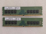 Kit memorie RAM Samsung 32GB (2x16GB) DDR4 2666 PC4-2666V-UB1-11, M378A2K43CB1-CTD