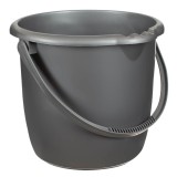 Găleată din Plastic, 8L, Antracit, CMCLASS