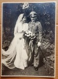 G391-I-ww2-Foto mare-Ofiteri Reich anii 1940. Pret pe bucata. Marimi: 23/17,5 cm, ultima 17/ 11 cm care este taiata lateral stanga.