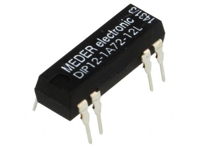 Releu Senzor Reed SPST-NO 12VDC 1A 200VDC 145mW foto