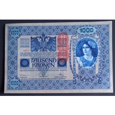 Austro-Ungaria, 1.000 Kronen 1902 (ND 1919), Pick 59.