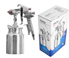 Pistol de vopsit universal AUARITA S-770S cu duza de 3.0 mm 1000ml HP foto
