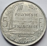5 Francs 2001 Polinezia Franceză, km#12