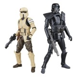 Star Wars: Rogue One Black Series Set 2 Figurine articulate Shoretrooper &amp; Death Trooper 15 cm