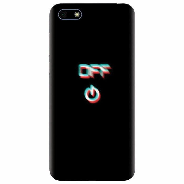 Husa silicon pentru Huawei Y5 2018, Off