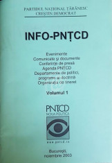 Info - PNTCD, vol. 1 foto