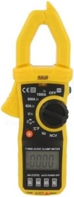 Cleste ampermetric AXIOMET AX-215TIC, 60A, 600A, 1kA, LCD (5999), analiză precisă a variațiilor de tensiune și curent foto