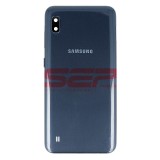 Capac Baterie Samsung Galaxy A10 A105 Negru + Geam Camera Butoane Laterale