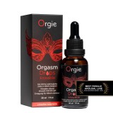 Gel Intim Orgie, Orgasm Drops Kissable, stimulent forte, 30 ml