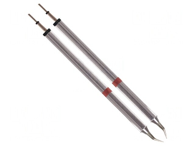 V&acirc;rf Conic &Icirc;ndoit 0,25mm pentru Clești Fierbinți, 2 Bucăți