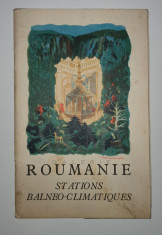 ROUMANIE - STATIONS BALNEO - CLIMATERIQUES ( ilustratii de Miracovici ) foto