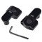 Set adaptor/inaltator ghidon moto, prindere 22,2/22/28,5, culoare negru Cod Produs: MX_NEW AW5144