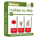 TrioPuzzle: Cuvinte cu rima - Carti pentru copii, activitati premergatoare cititului si scrisului