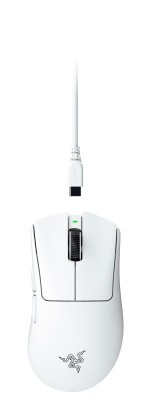 Mouse Razer DeathAdder V4 Pro, alb foto