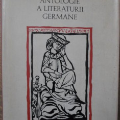 ANTOLOGIE A LITERATURII GERMANE-S. RADUCANU, J. LIVESCU