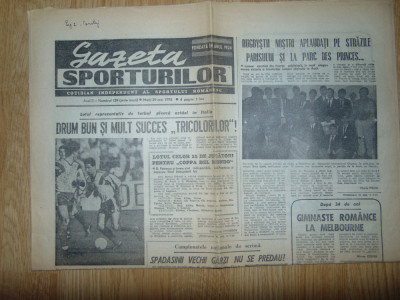 Ziarul Gazeta Sporturilor 29 Mai 1990 foto