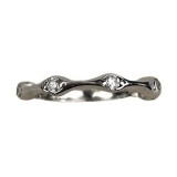 Inel argint 925, molecula cu zirconii m56