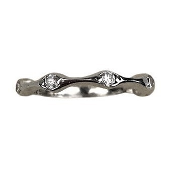 Inel argint 925, molecula cu zirconii m56