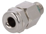 Garnitură de etanșare LAPP M6 IP68, Carcasa Alama Nichelata, Garnitura FKM, Cablu 2-3mm