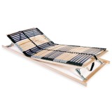 Cumpara ieftin Baza de pat cu sipci, 42 sipci, 7 zone, 80 x 200 cm