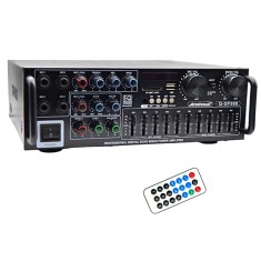 Amplificator Karaoke GF999, BT, SD card, EQ, MP3 foto