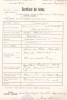 AMS - CERTIFICAT DE BOTEZ COM. VICOVUL DE JOS, RADAUTI 1919