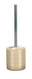 Perie WC Kleine Wolke Sahara 34146, ceramica, crem sidefat, 11.3 x 39 x 13.4 cm