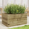 VidaXL Jardinieră de grădină, 90x60x45,5 cm, lemn de pin impregnat 847282