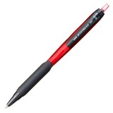 Pix Jetstream Uni-ball SXN-101, 0. 5mm, cu mecanism, corp in culoarea scrisului, grip cauciucat, rosu