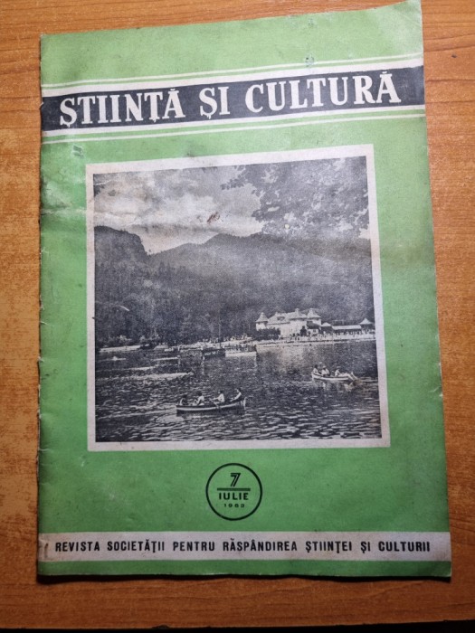 revista stiinta si cultura iulie 1953-institutul de mecanica cluj