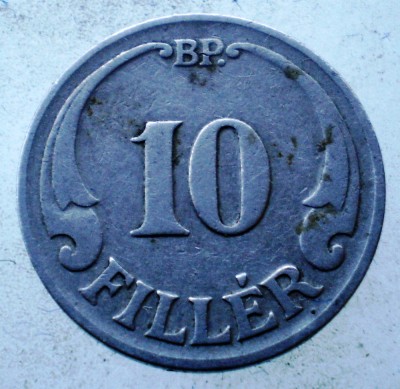 1.344 UNGARIA 10 FILLER 1926 foto