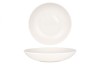 Bonna Farfurie ad&acirc;ncă - Iris White - Porţelan - 23 cm (1000cc) - set de 6