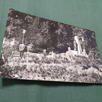 CARTE POSTALA CIRCULATA CARANSEBES-MONUMENTUL GENERALULUI DRAGALINA foto