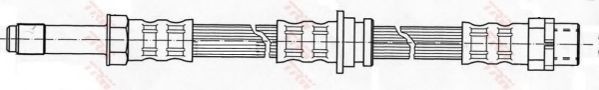 Conducta / cablu frana BMW Seria 3 Compact (E46) (2001 - 2005) TRW PHB425