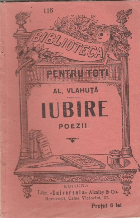 Alexandru Vlahuta - Iubire. Poezii