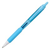 Pix Jetstream Uni-ball SXN-101FL, 0.7mm,cu mecanism, grip cauciucat, aqua,scris albastru