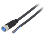Cablu de conectare M8 3PIN 2m 60VAC 4A