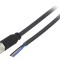 Cablu de conectare M8 3PIN 2m 60VAC 4A