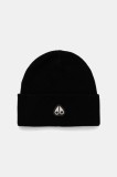 MOOSE KNUCKLES caciula de lana culoarea negru, M34MA544