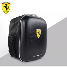 Ghiozdan ferrari design 3d, culoare neagra