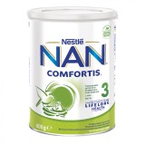 Formula de lapte de continuare Nan 3 Comfortis, 1-2 ani, 800 g, Nestle