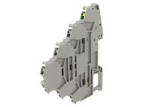 Conector cu montare pe şină ST, bornă cu arc, 31A, gri