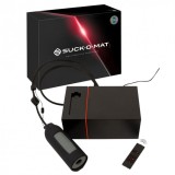 Masturbator automat SUCK-O-MAT 3, 10 funcții de simulare sex oral, cu 280 impulsuri pe minut, 10 funcții de vibrație, negru cu gri