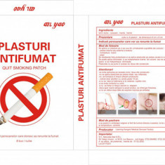 Plasturi antifumat, 8buc, Naturalia Diet