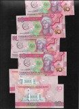 Rar! Turkmenistan 10 manat 2017 comemorativa unc pret pe bucata
