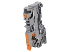 Conector ?ine 0,5-6mm? 1 Piste 2 Borne Gri Push-In foto