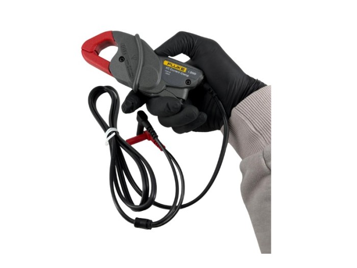 Fluke I200 Flex Current Clamp, AC Adapter, 240A AC Max