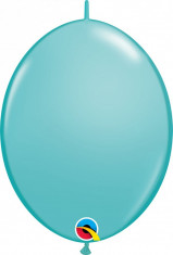 Balon Cony Caribbean Blue, 12 inch (30 cm), Qualatex 65229 foto