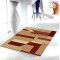 Covor Modern, Lotos 538, Crem / Grena, Diverse Dimensiuni, 1800 gr/mp - 200x400 cm
